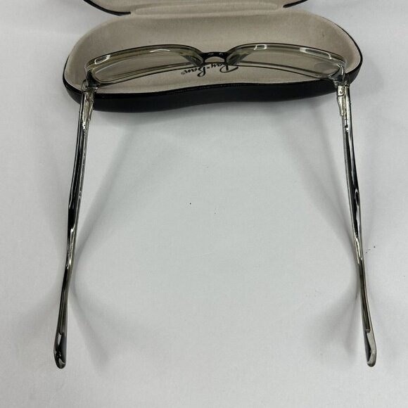 Ray-Ban‎ Black Retro Eyeglasses Frames Only With Black Hard Case - Picture 9 of 16